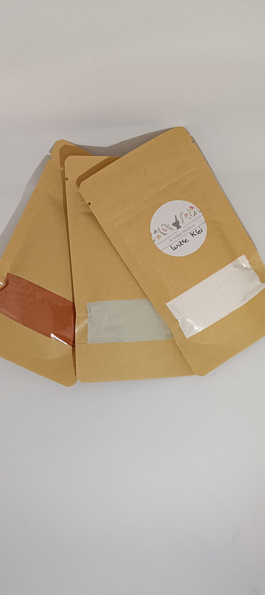 Witte Klei masker